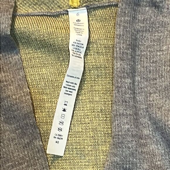 Lululemon Cabin Yogi Wrap Reversible Cardigan Sz 6 C32 - Picture 8 of 8